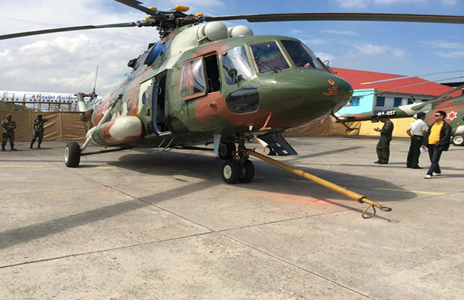 nepal army new mi17 hilicopter from russia