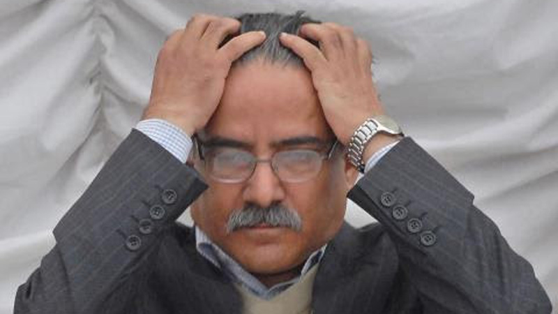 Prachanda-in-tension